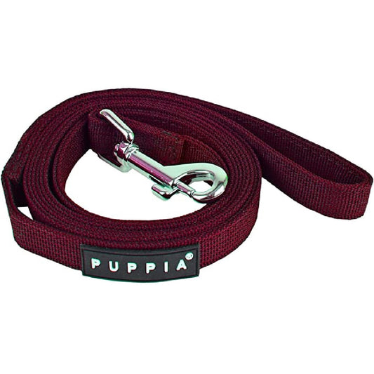 Puppia Two Tone Leash Wine Small