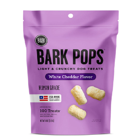 Bixbi Bark Pops Dog Treats White Cheddar 113g