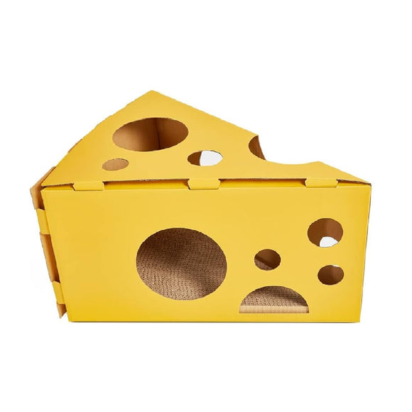 Vetreska Cheese Cat Scratching Box