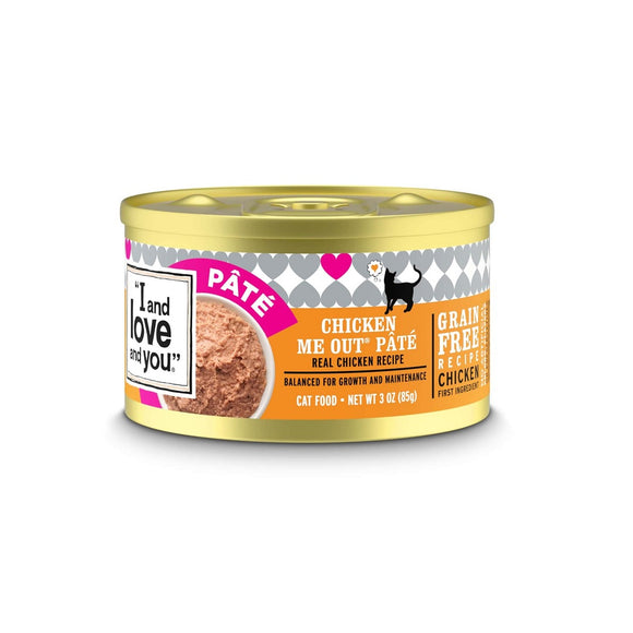 I and Love and You Cat Canned Food Chicken Me Out 85g