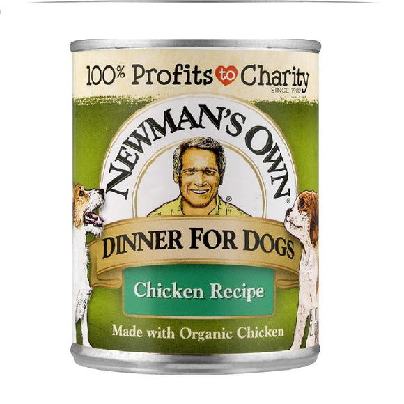 Newman's Own Organics Premium Dog Food Chicken 360g