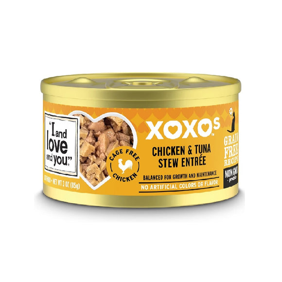 I and Love and You XOXO Chicken & Tuna Stew 85g