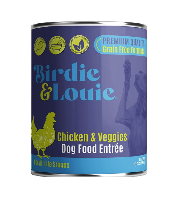 Birdie & Louie Chicken Veggies 368g