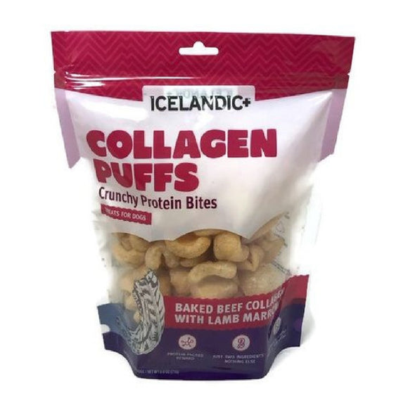 Icelandic+ Dog Treat Collagen Puff Marrow37g