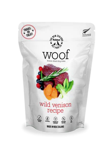 Woof Freeze Dried Wild Venison Dog Food 50g