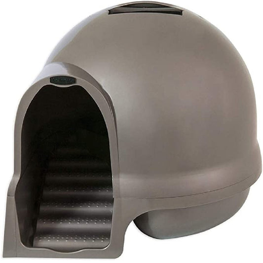 Petmate Litter Dome Cleanstep Titanium