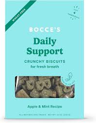 Bocce's Dog Treats Daily Support Breath 12 Oz