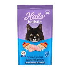 Halo Natural Dry Cat Food Sensitive Stomach Seafood Medley 1.36kg