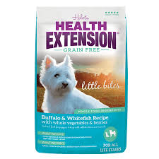 Health Extension Little Bites Buffalo, Whitefish & Sweet Potato Dry Dog Food 4.5kg