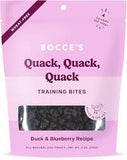 Bocce's Bakery Quack, Quack, Quack Duck & Blueberries Recipe Training Dog Treats 170g