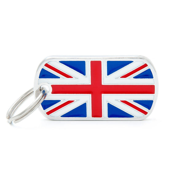 My Family Flags United Kingdom Pet ID Tag