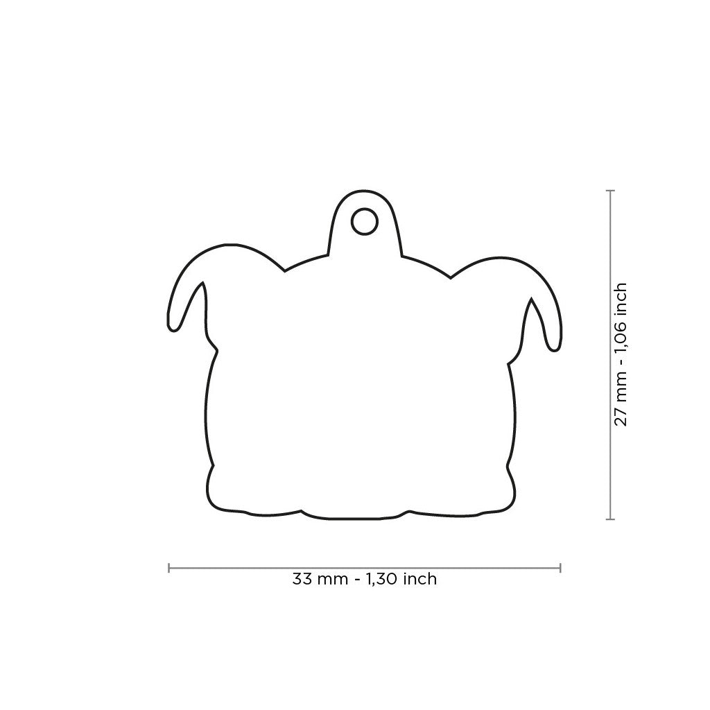 My Family Friends English Bulldog Pet ID Tag