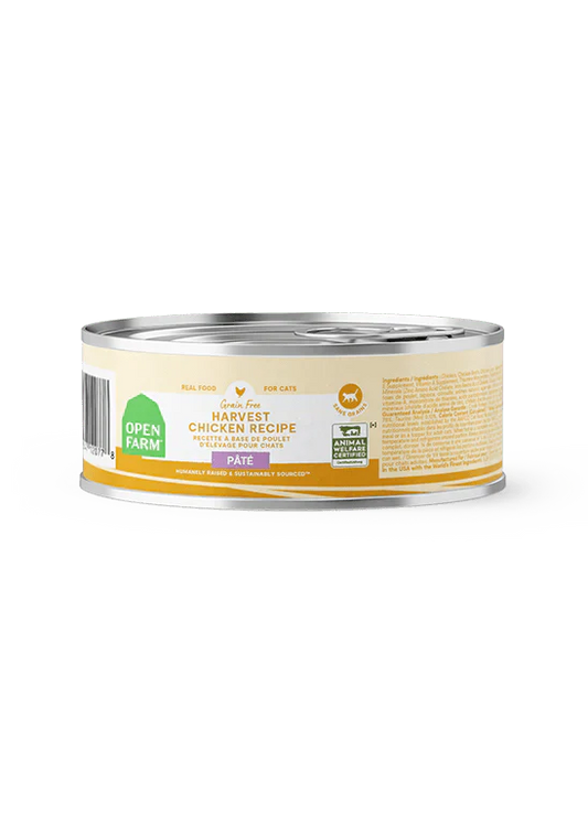 Open Farm Grain-free Harvest Chicken Pate Canned Cat Food 150g