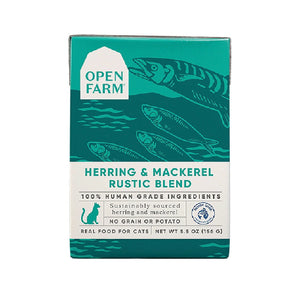 Open Farm Herring & Mackerel Rustic Blend Wet Cat Food 155g