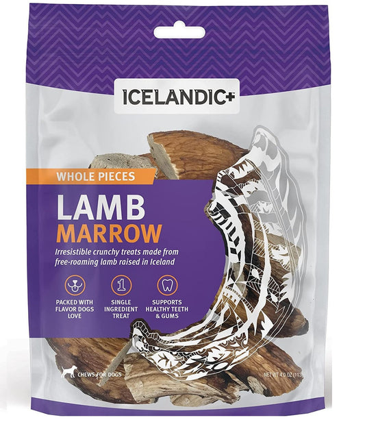 Icelandic+ Dog Treat Lamb Marrow Whole 113g