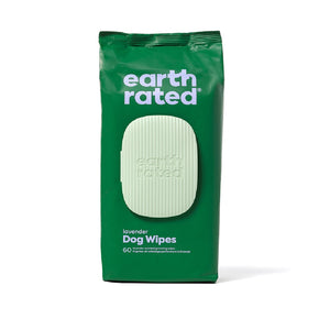 Earth Rated Lavender Scented Dog Wipes 60 ct