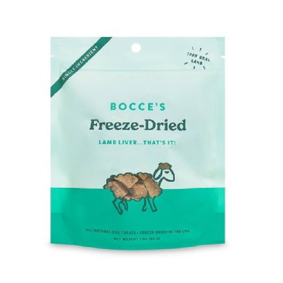 Bocce's Bakery Freeze Dried Lamb Liver Dog Treats 85g