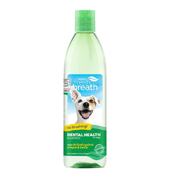 Tropiclean Fresh Breath Dental Solution for Dogs 473ml