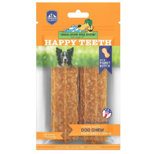 Himalayan Dog Chew Happy Teeth Peanut Butter 113.3g