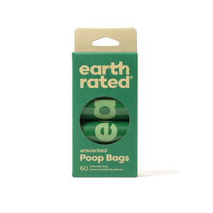 Earth Rated Poop Bag Unscented 4 Rolls