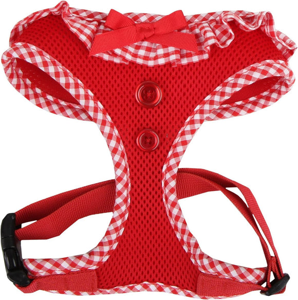 Puppia Large Red Vivien Harness A