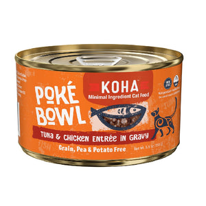 Koha Cat Canned Food Poke Tuna & Chicken 156 g