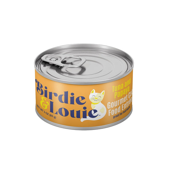 Birdie & Louie Tuna Papaya Wet Cat Food 85g
