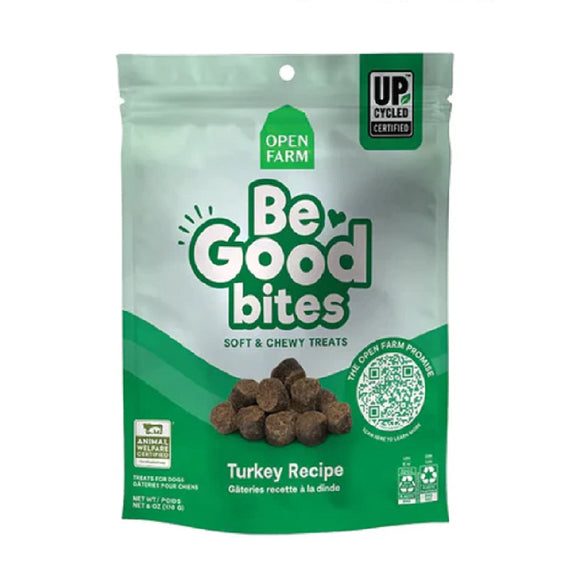 Open Farm Be Good Bites Turkey Recipe Dog Treats 170g