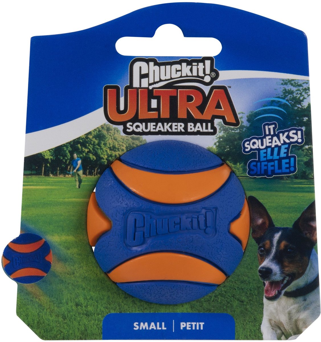 Chuckit! Ultra Squeaker Ball Small