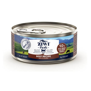 Ziwi Peak Cat Canned Food Beef Recipe 85g