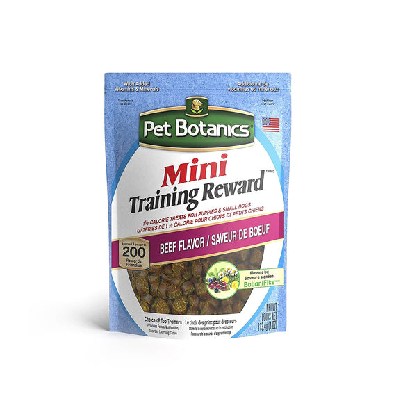 Pet Botanics Mini Training Reward Beef Flavor 113.4g