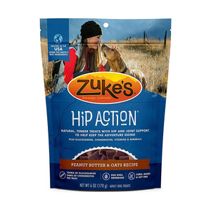 Zuke's Dog Treat Hip Action Peanut Butter 177g