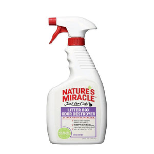 Nature's Miracle Just for Cats Litter Box Odor Destroyer Unscented 709ml