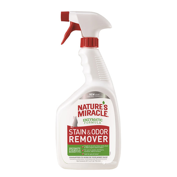 Nature's Miracle Just for Cats Stain and Odor Remover Spray 907ml