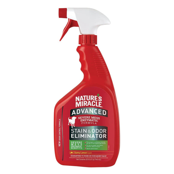 Nature's Miracle Stain and Odor Remover Advanced Lemon Spray 946ml
