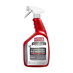 Nature's Miracle Stain & Odor Remover Advanced Platinum Disinfectant 946ml