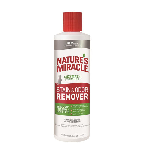 Nature's Miracle Cat Enzymatic Stain and Odor Remover 473ml