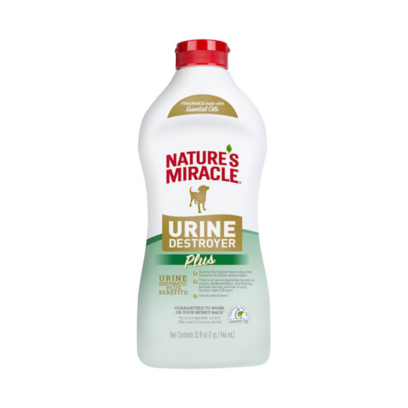 Nature's Miracle Urine Destroyer Plus Enzymatic Squeeze Bottle 946ml