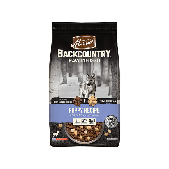 Merrick Dry Dog Food Backcountry Puppy Chicken 9.1kg