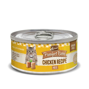 Merrick Purrfect Bistro Grain Free Chicken Pate Cat Food 156g