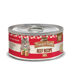 Merrick Purrfect Bistro Grain Free Beef Pate Cat Food 156g