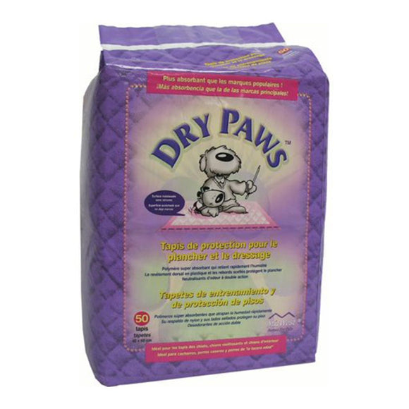 Midwest Dry Paws Training and Floor Protection Pads 50 Ct