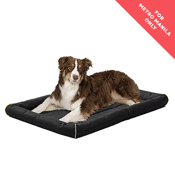 Midwest Homes for Pets Quiet Time Bed Maxx Ultra-Rugged Black 48X31