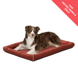Midwest Homes for Pets Quiet Time Bed Maxx Ultra-Rugged Red 48X31
