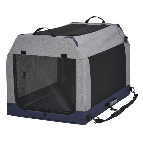 Midwest Homes For Pets Canine Camper Tent Crate Gray 36 In