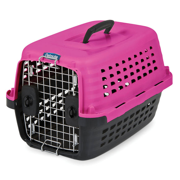 Petmate Kennel Compass Stainless Steel Fashion Pink 24 in