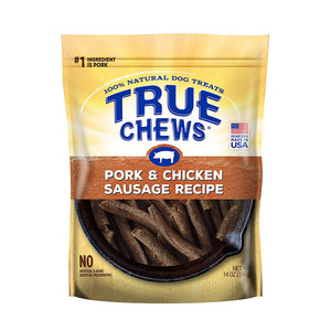 True Chews Sausage Pork & Chicken 414g