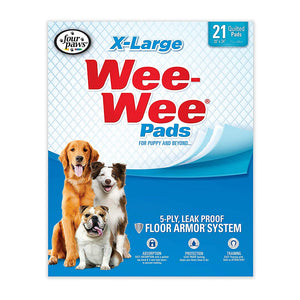 Four Paws Wee Wee Pad X-Large 21 ct