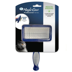 Four Paws Magic Coat Comfort-Grip Cat Slicker Brush