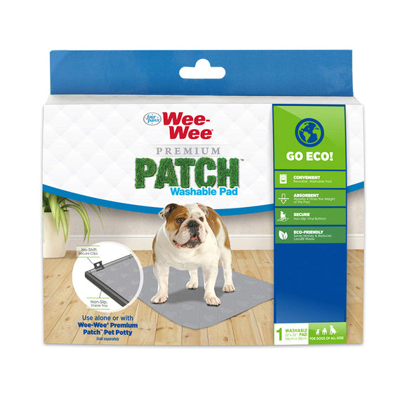 Four Paws Wee Wee Premium Patch Wash Pad 22X23